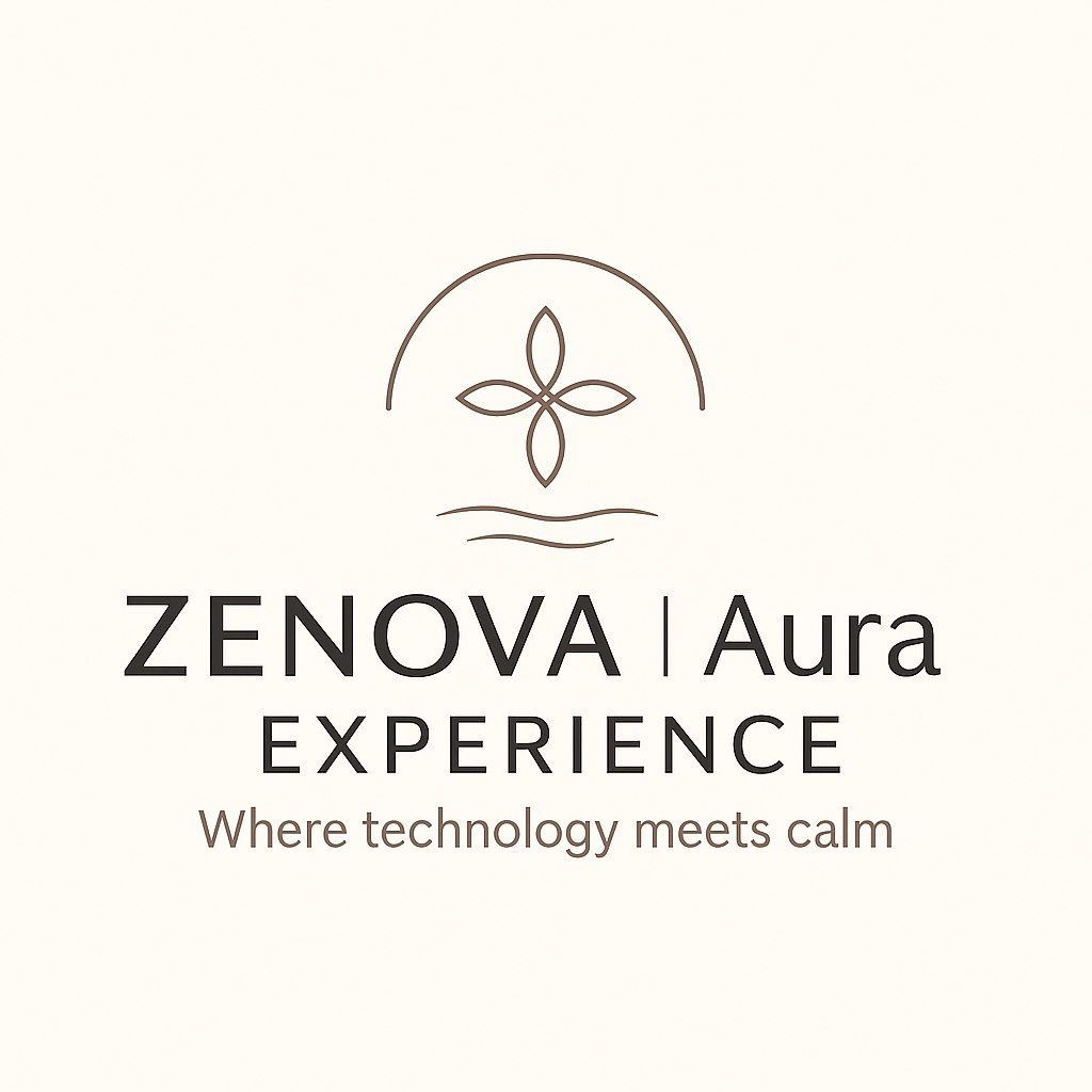 Zenova Aura Experience Logo